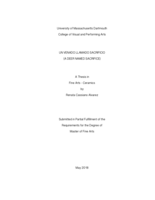 Un venado llamado sacrificio: = a deer named sacrifice : a thesis in Fine Arts - Ceramics