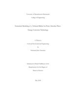 Numerical modeling of a tethered ballast for point absorber wave-energy converter technology: a thesis in Civil and Environmental Engineering