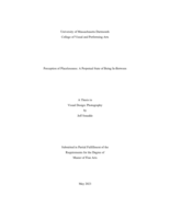 Perception of placelessness: a perpetual state of being in-between : a thesis in Visual Design: Photography