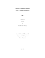 AART +: a thesis in Artisanry