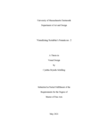 Visualizing Scriabin’s Sonata no. 2: a thesis in Visual Design