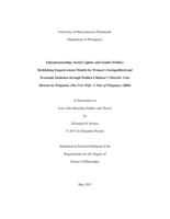Entrepreneurship, social capital, and gender politics: rethinking empowerment models for women's sociopolitical and economic inclusion through Paulina Chiziane's Niektche : uma história de poligamia = The first wife : a tale of polygamy (2002) : a dissertation in Luso-Afro-Brazilian Studies and Theory