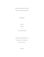 We are one: a thesis in Artisanry
