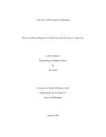 Electro-mechanical response of multi-functional jute/epoxy composites: a dissertation in Engineering and Applied Science