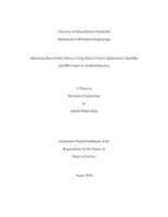 Optimizing basal insulin delivery using particle swarm optimization algorithm and PID control of artificial pancreas: a thesis in Mechanical Engineering