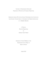 Designing linear FM active sonar waveforms for continuous line source transducers to maximize the fisher information at a desired bearing: a thesis in Electrical Engineering