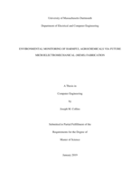 Environmental monitoring of harmful agrochemicals via future microelectromechanical (MEMS) fabrication: a thesis in Computer Engineering