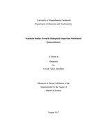Synthetic studies towards biologically important substituted quinazolinones: a thesis in Chemistry