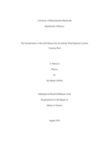 The synchronicity of the Gulf Stream free jet and the win induced cyclonic vorticity pool: a thesis in Physics