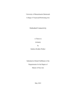 Embodied connectivity: a thesis in Artisanry