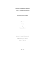 Translating through skin: a thesis in Artisanry