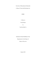 Home: a thesis in Visual Design