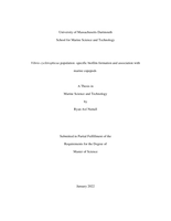 Vibrio cyclitrophicus population-specific biofilm formation and association with marine copepods: a thesis in Marine Science and Technology