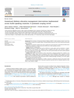 Gestational diabetes education management interventions implemented across Arabic-speaking countries: A systematic scoping review