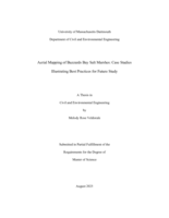 Aerial mapping of Buzzards Bay Salt Marshes: case studies illustrating best practices for future study : a thesis in Civil and Environmental Engineering