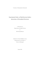 Experimental study on fluid-structure-surface interactions of streamlined structures: a dissertation in Engineering and Applied Sciences
