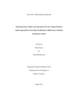 Enhancing listen, think, and understand (LTU) for temporal marine audio segmentation: from ship classification to multi-source maritime soundscape analysis : a thesis in Data Science