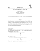 REPRESENTATION OF NUMBERS BY SUMS OF SQUARES AND THE FORMS OF TYPE  x₁² + x₁x₂ − x₂²