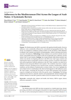 Adherence to the Mediterranean Diet Across the League of Arab States: A Systematic Review