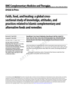 Faith, food, and healing: a global cross-sectional study of knowledge, attitudes, and practices related to Islamic complementary and alternative foods and remedies